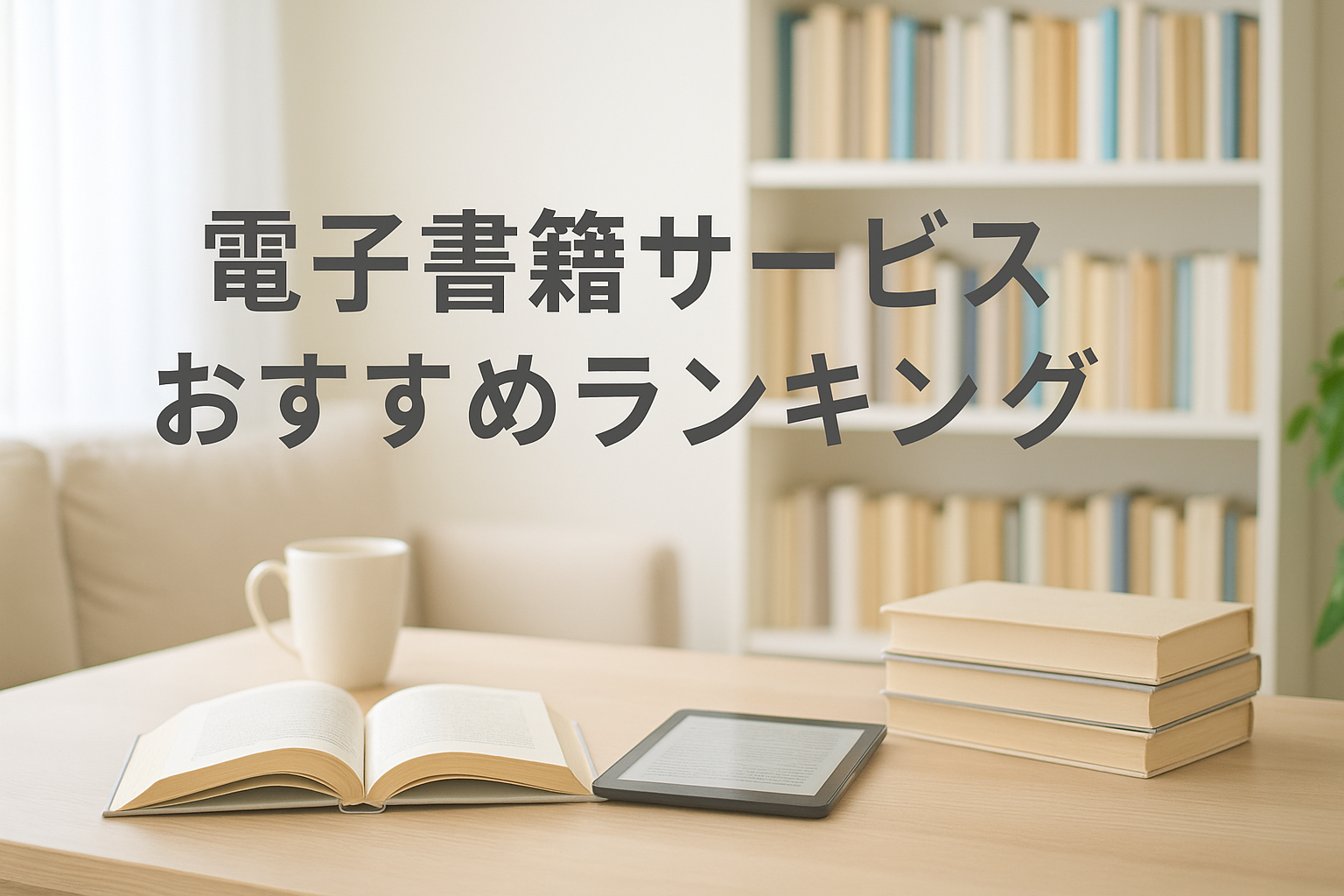 品揃えで選ぶ！電子書籍サービスおすすめランキング