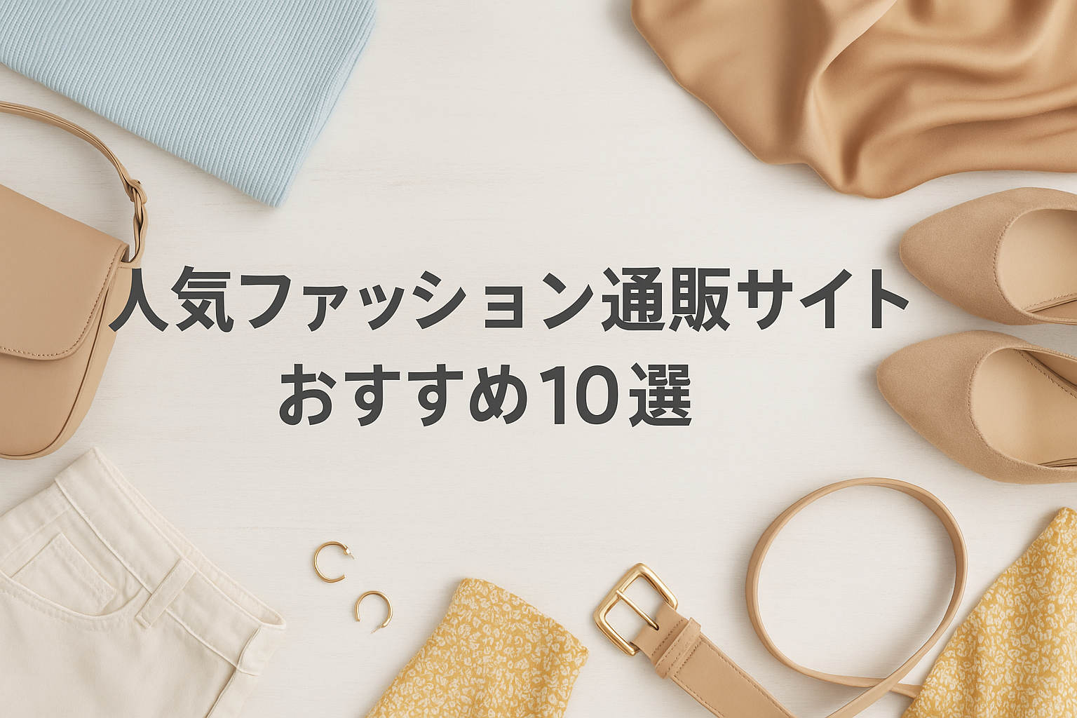トレンド＆お得で選ぶ！人気ファッション通販サイトおすすめ10選