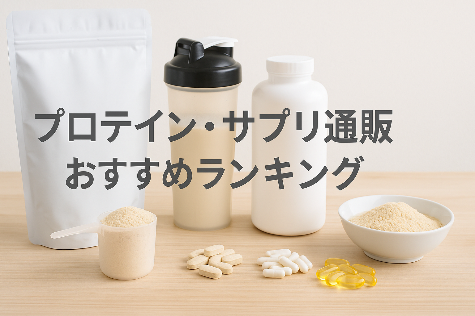 コスパで選ぶ！プロテイン・サプリ通販おすすめランキング