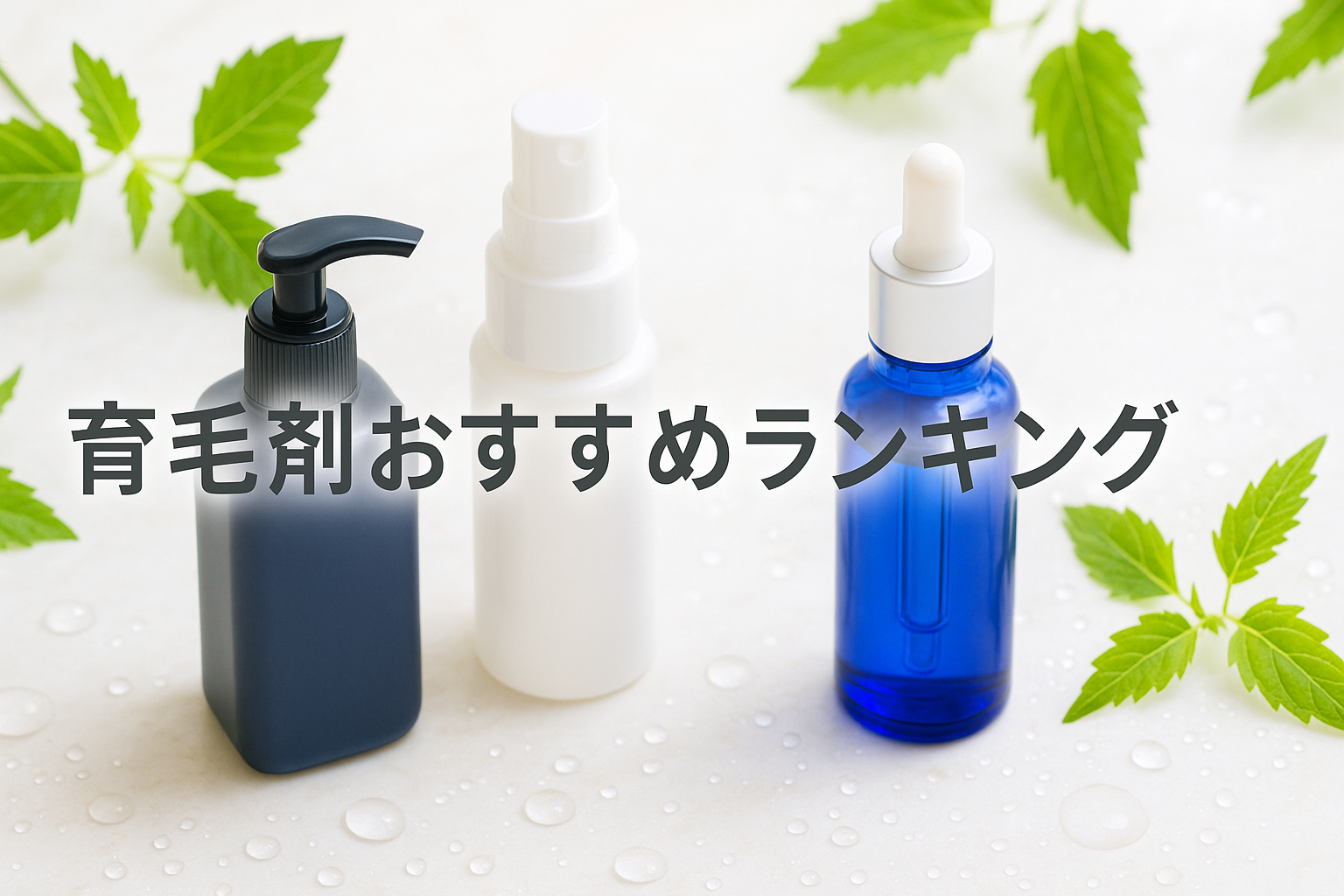 生薬由来成分で選ぶ！育毛剤おすすめランキング