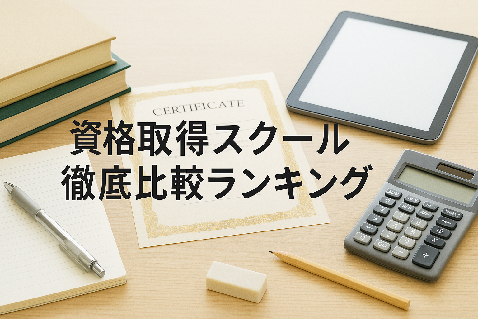 学習コーチングで選ぶ！資格取得スクール徹底比較ランキング