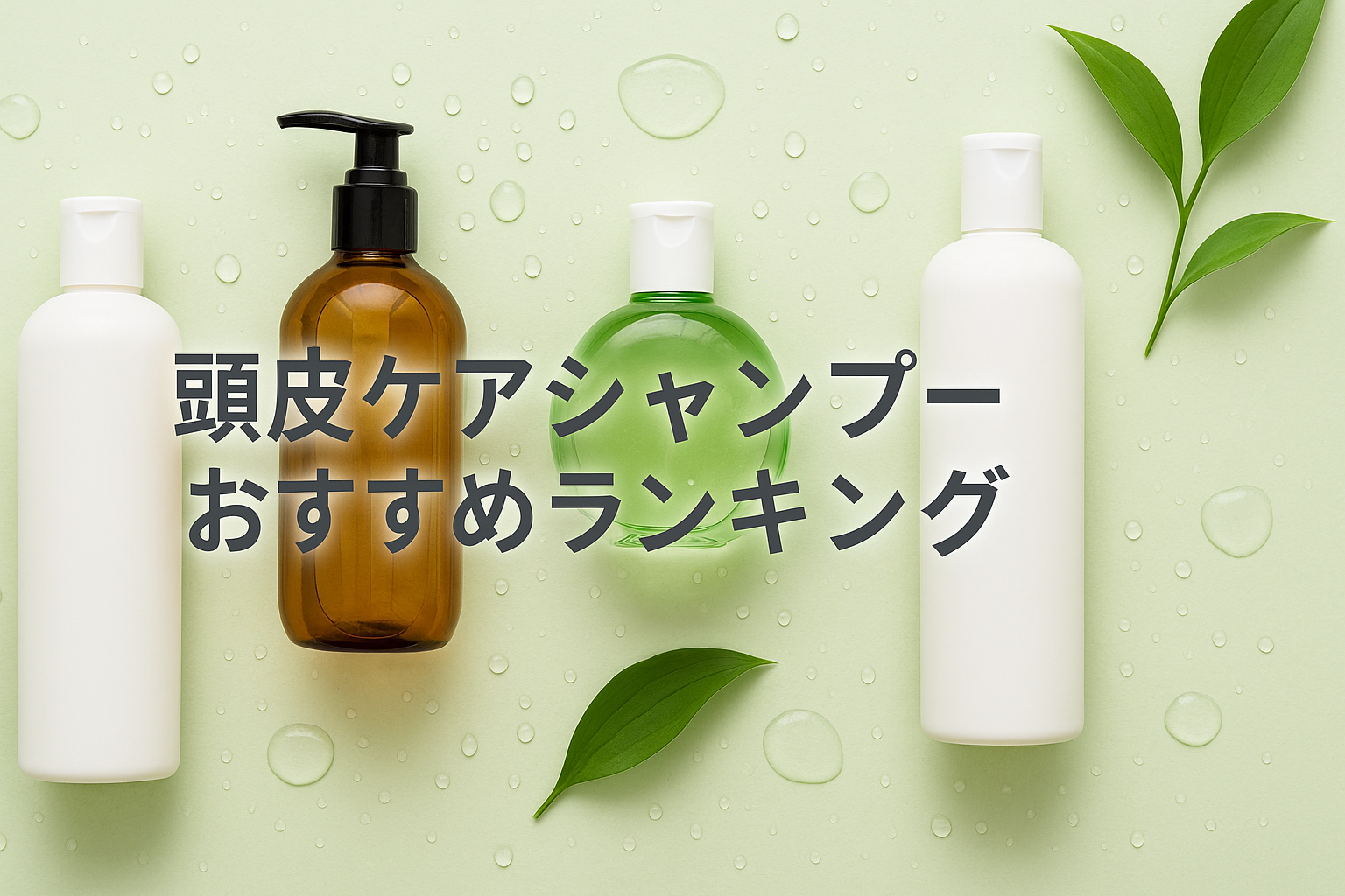植物由来成分で選ぶ！頭皮ケアシャンプーおすすめランキング